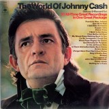 Johnny Cash &lrm;&ndash; The World Of Johnny Cash NM / NM dublu vinil, 2 x LP discuri muzica country _ CBS, UK, 1970
