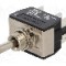 Intrerupator basculant, 3 pozitii, mod comutare (ON)-OFF-(ON), DP3T, BULGIN - C3972BB