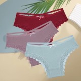 Cumpara ieftin Set 3 perechi de chiloti pentru dama, CH107, Multicolor