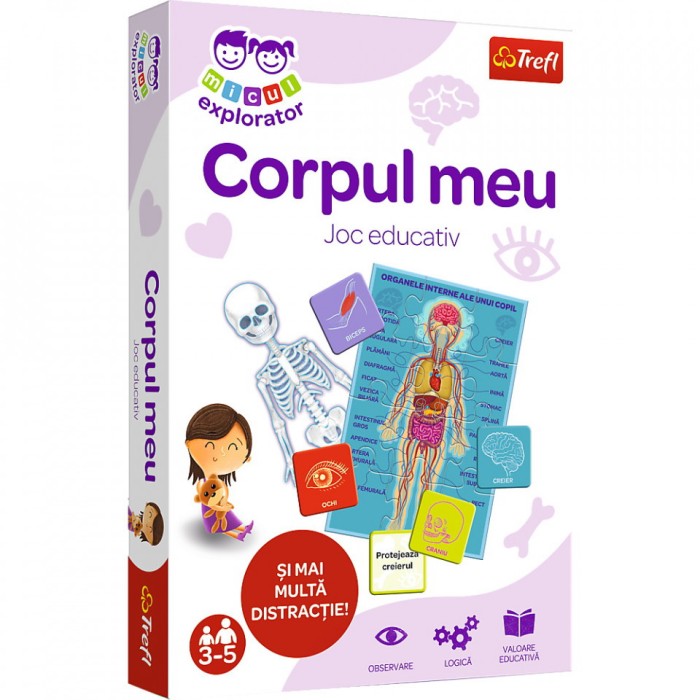 Joc corpul meu micul explorator