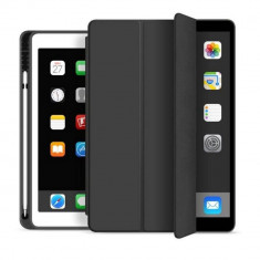 Husa Tech-Protect Smartcase Pen compatibila cu iPad 10.2 inch (2019/2020/2021) Black foto