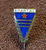 Insigna fotbal - &quot;SPARTAC&quot; BUCURESTI (sistem prindere tip ac)