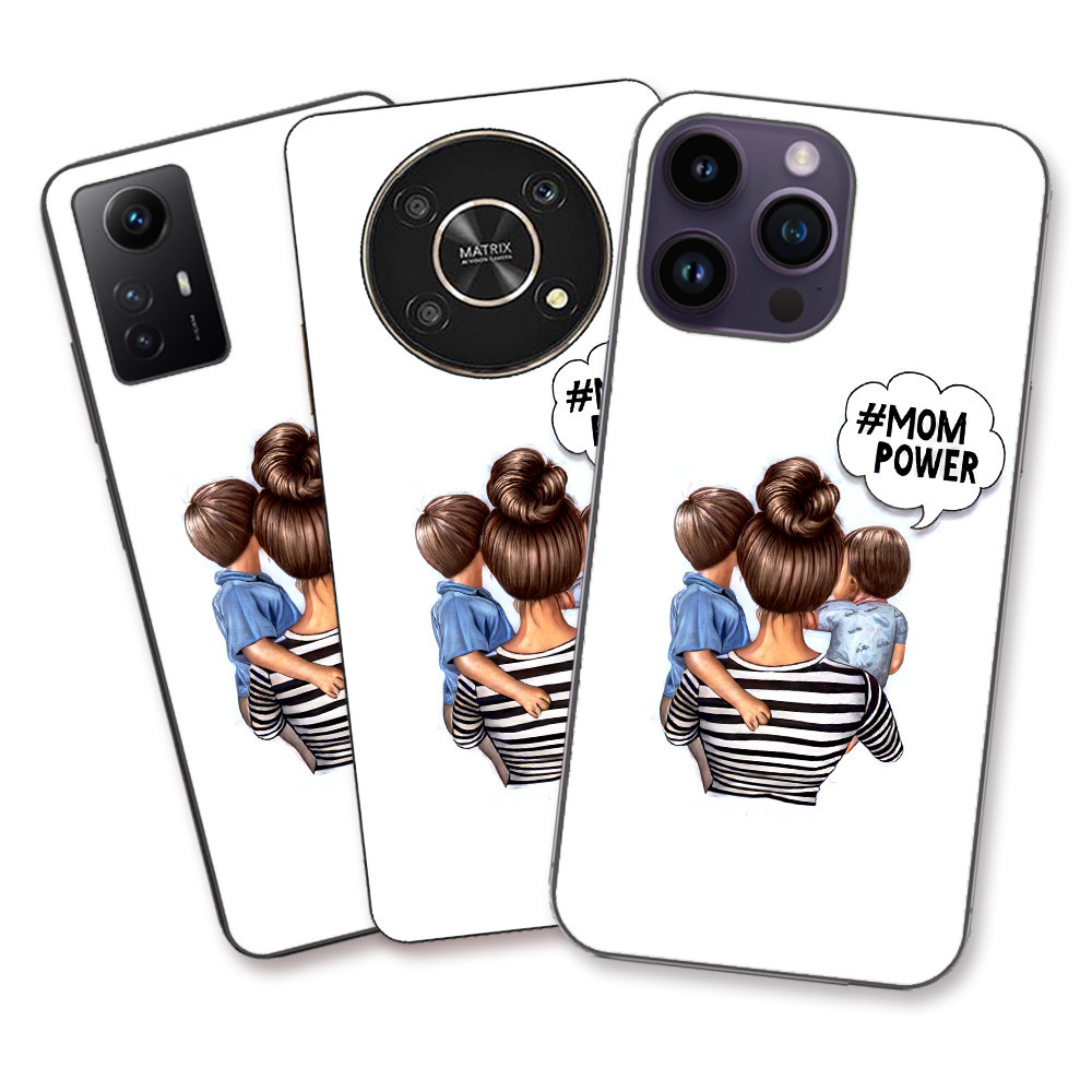 Husa OnePlus 6 Silicon Gel Tpu Model Mom of Boys | Okazii.ro