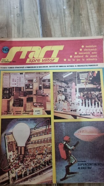 Revista Start spre viitor octombrie 1983