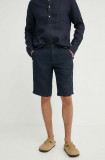 Marc O&#039;Polo pantaloni scurti din in culoarea albastru marin, M24003915104