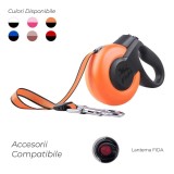 LESA PENTRU CAINI FIDA MARS BANDA M ORANGE, 25 KG 5M 2378