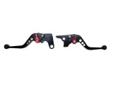 Set 2 manete frana si ambreiaj reglabile Yamaha FZ6 04-10/FZ8 11-15/MT07 14-16/M... Cod Produs: MX_NEW CNC0101