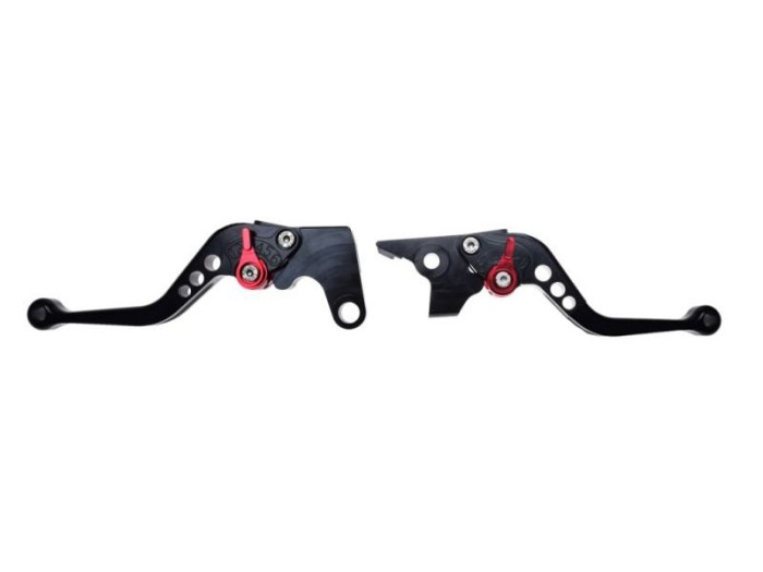Set 2 manete frana si ambreiaj reglabile Yamaha FZ6 04-10/FZ8 11-15/MT07 14-16/M... Cod Produs: MX_NEW CNC0101