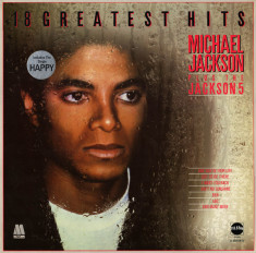 VINIL Michael Jackson Plus The Jackson 5 ?? 18 Greatest Hits - (EX) - foto