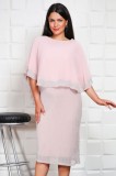 Rochie de Seara Elegance Rose - 46Marimea, Yves