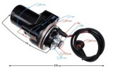 Electromotor moped, 12/22 dinti, negru Cod Produs: MX_NEW ROZMR4TPOFOS000SP1