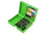 Set unelte RECA 0702 930 082: capete şurubelniţă Phillips, Pozidriv&reg;, Torx&reg;