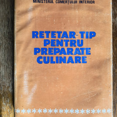 Retetar tip pentru preparate culinare 1982 / R4