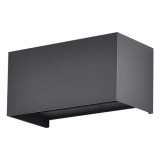 CORP ILUMINAT PERETE IP65 24W 3000K - NEGRU, V-TAC