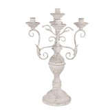 Cumpara ieftin Sfesnic metal alb vintage &Oslash; 29x58 cm