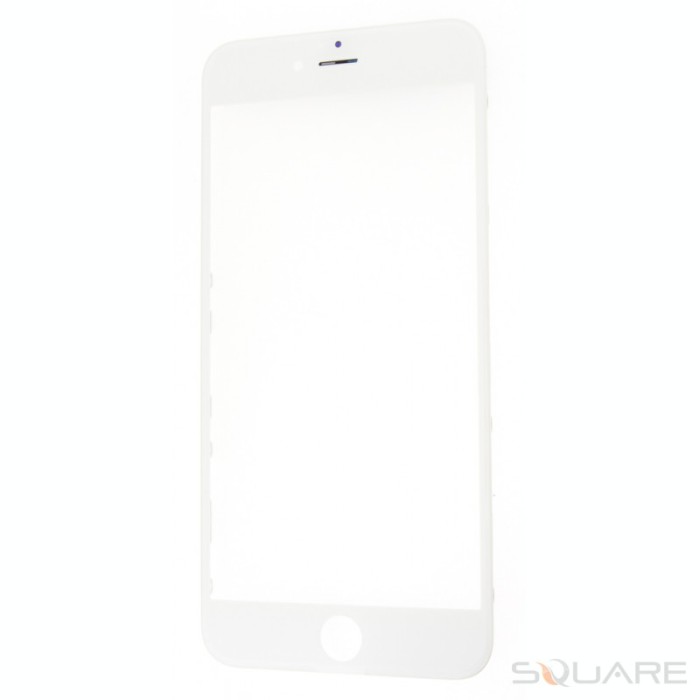 Geam Sticla + OCA iPhone 6 Plus, Complet, White