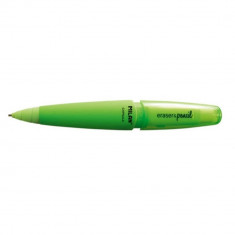Creion Mecanic MILAN Fluo, Mina de 1.3 mm, Radiera Inclusa, Corp din Plastic Verde Fluorescent, Creioane Mecanice, Creion Mecanic cu Mina, Creioane Me