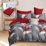 Lenjerie finet 6 piese cu husa - 160x200 si 180x200 (grace-vh)