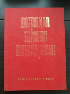 Dicționar turistic internațional foto