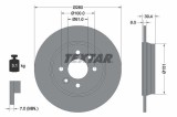 TEXTAR 92347603 PRO Disc frana
