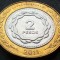 Moneda bimetal 2 PESOS - ARGENTINA, anul 2011 *cod 5316