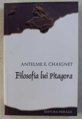 FILOSOFIA LUI PITAGORA de ANTELME E . CHAIGNET , 2012 foto