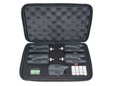 Set 4 avertizoare Baracuda cu statie wireless - RF1118 + receptor foto
