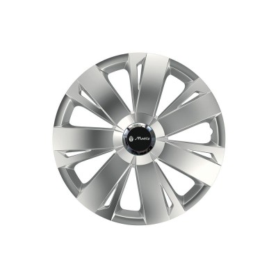 Set 4 capace roti Cu Inel Cromat Energy pentru gama auto Matiz foto