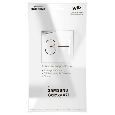 Folie Protectie Ecran Samsung Galaxy A71 A715, Plastic GP-TFA715WSA foto
