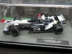 Macheta Formula 1 Williams FW26 Juan Pablo Montoya 2004 Altaya 1:43 foto