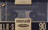 Caseta audio Maxell XLII-S 90 minute. Sigilata