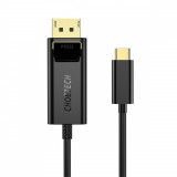 Cablu USB TYPE C - Displayport Choetech XCP-1801 1.8m negru