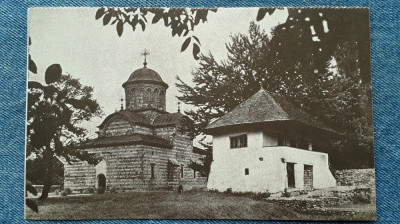 499 - Biserica Domneasca Curtea de Arges /carte postala necirculata interbelica foto