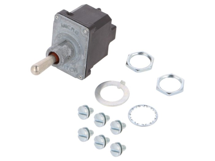Comutator basculant ON-ON-ON IP67