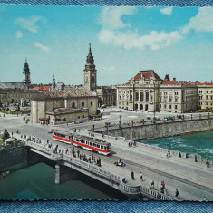 350 - Oradea - Centrul orasului / carte postala circulata Kruger 1969