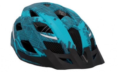 Casca de bicicleta pentru adulti FISCHER Urban Plus, S M 52-59 cm cu lumina spate LED - RESIGILAT foto