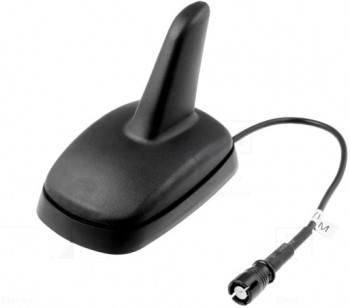 Antena SHARK AM FM RAKU II mama 2dB 5dB neagra foto