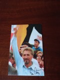 Ilustrata electorală cu autograf Emil Constantinescu
