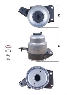 Filtru combustibil KNECHT KL829D foto