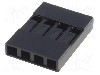 Conector 4 pini, seria MTE, pas pini 2.54mm, ADAM TECH - MTE-04