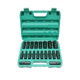 Trusa chei tubulare lungi Breckner Germany 20 piese, 8-32mm (8, 9, 10, 11, 12, 13, 14, 15, 16, 17, 18, 19, 20, 21, 22, 23, 24, 27, 30, 32mm)