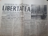 Ziarul libertatea 29 decembrie 1989-revolutia romana-articole si fotografii