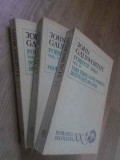 Forsyte Saga Vol. 1-3, John Galsworthy, Roman, 1052 Pagini, Editura Univers 1968, Colectia Romanul Secolului XX