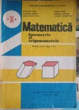 MATEMATICA. GEOMETRIE SI TRIGONOMETRIE. MANUAL PENTRU CLASA A X-A-AUGUSTIN COTA, ECATERINA KURTHY SI COLAB.-275174