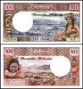 !!! X.RARR : NOILE HEBRIDE (VANUATU) - 100 FRANCI (1977) - P 18 d - UNC