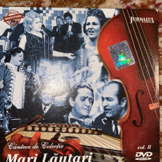 MARI LAUTARI CANTECE DE COLECTIE/ DVD VOLUMUL II / PRET