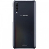 Husa Plastic Samsung A505 Galaxy A50, Gradation Cover, Neagra, Blister EF-AA505CBEGWW Original