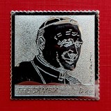 Cumpara ieftin ✅Gambia 2005, Papa Ioan Paul II ( privirea in dreapta ), timbru din argint/embosat, Mi. 5553/ cota 6 Euro,MNH, Nestampilat