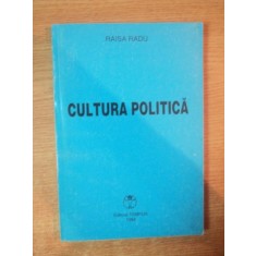 CULTURA POLITICA de RAISA RADU , 1994