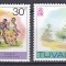 DB1 Tuvalu 1978 Dans Traditional 2 v. MNH